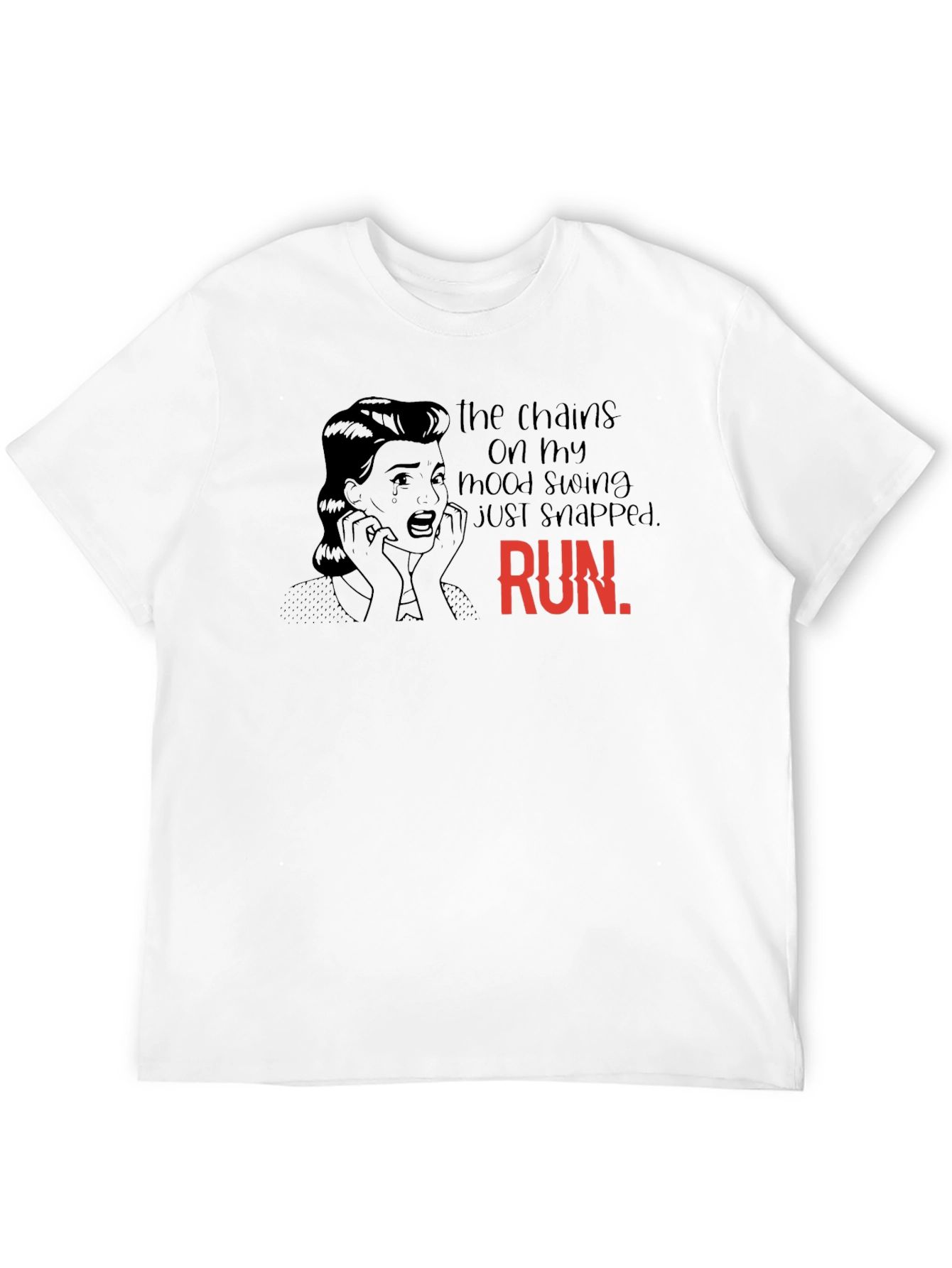 Mood Swing Chains Snapped T-Shirt - RUN!