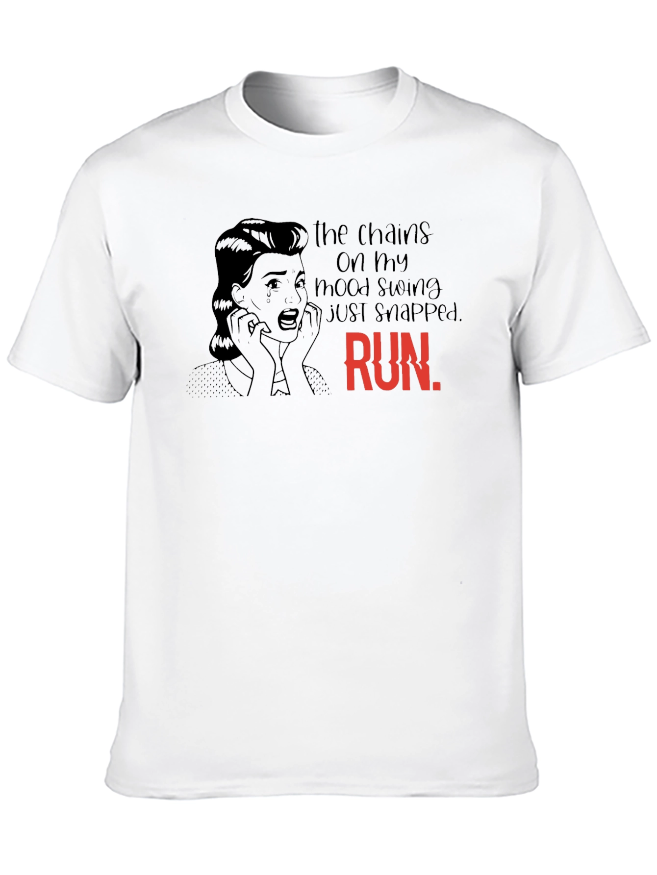 Mood Swing Chains Snapped T-Shirt - RUN!