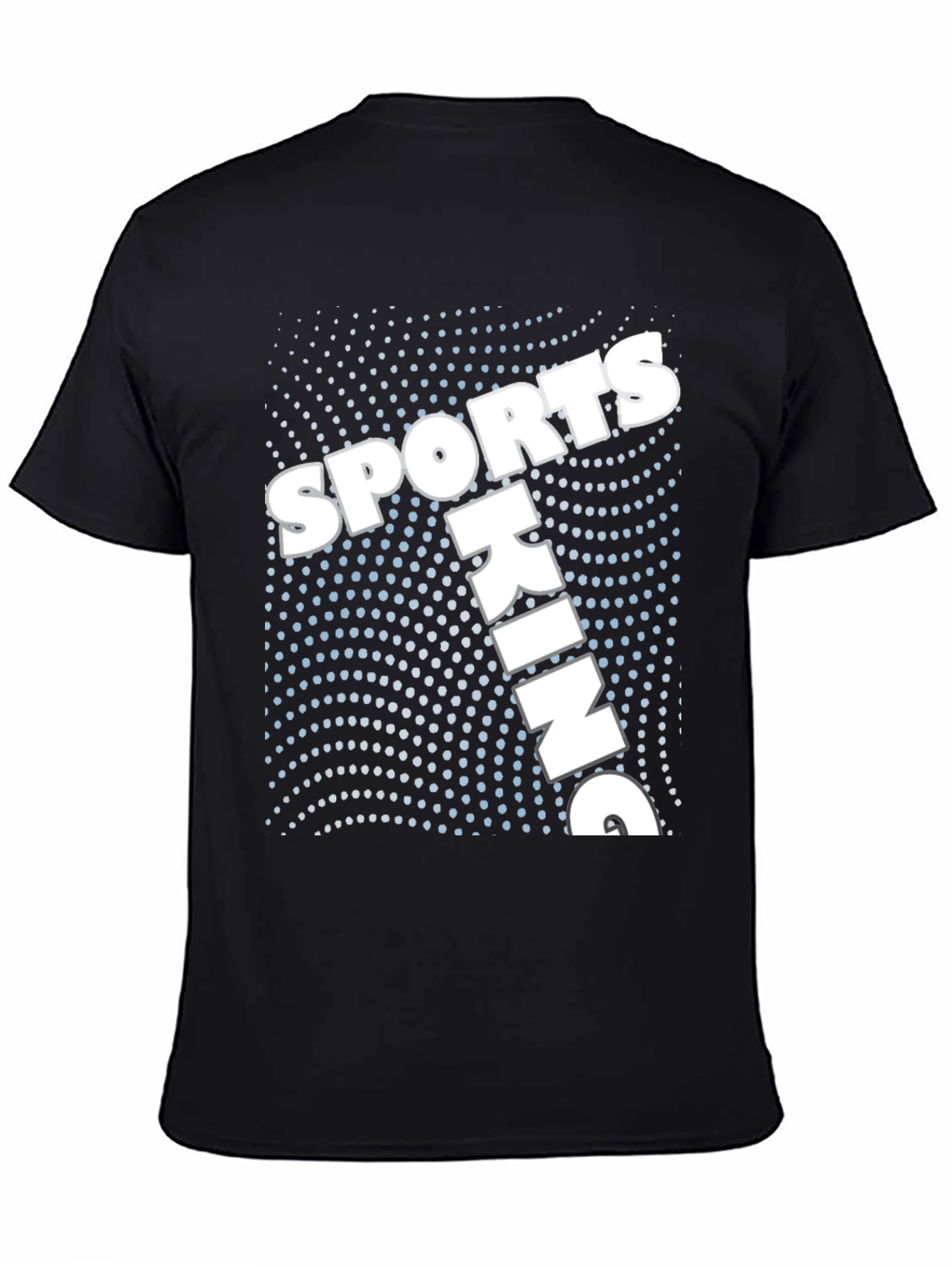 Sporting King Graphic Tee - Black Cotton