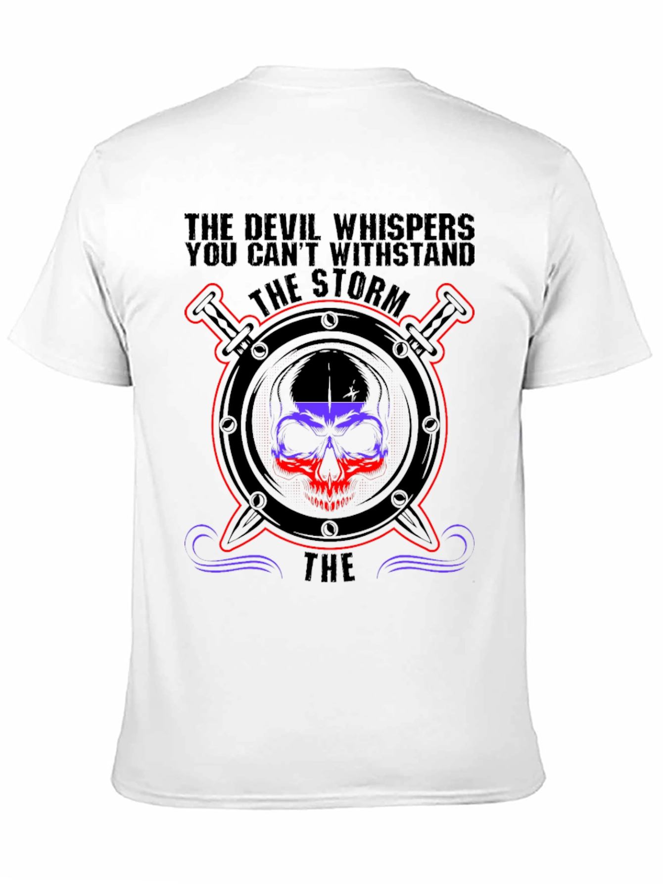 The Storm Skull Graphic T-Shirt