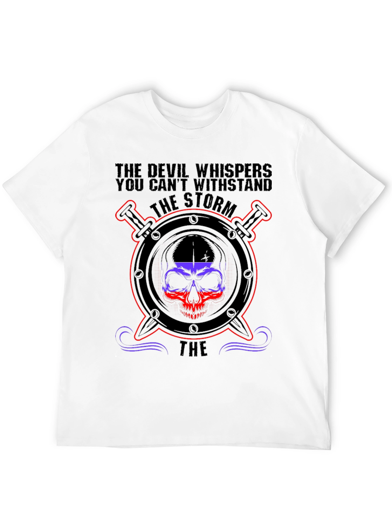 The Storm Skull Graphic T-Shirt