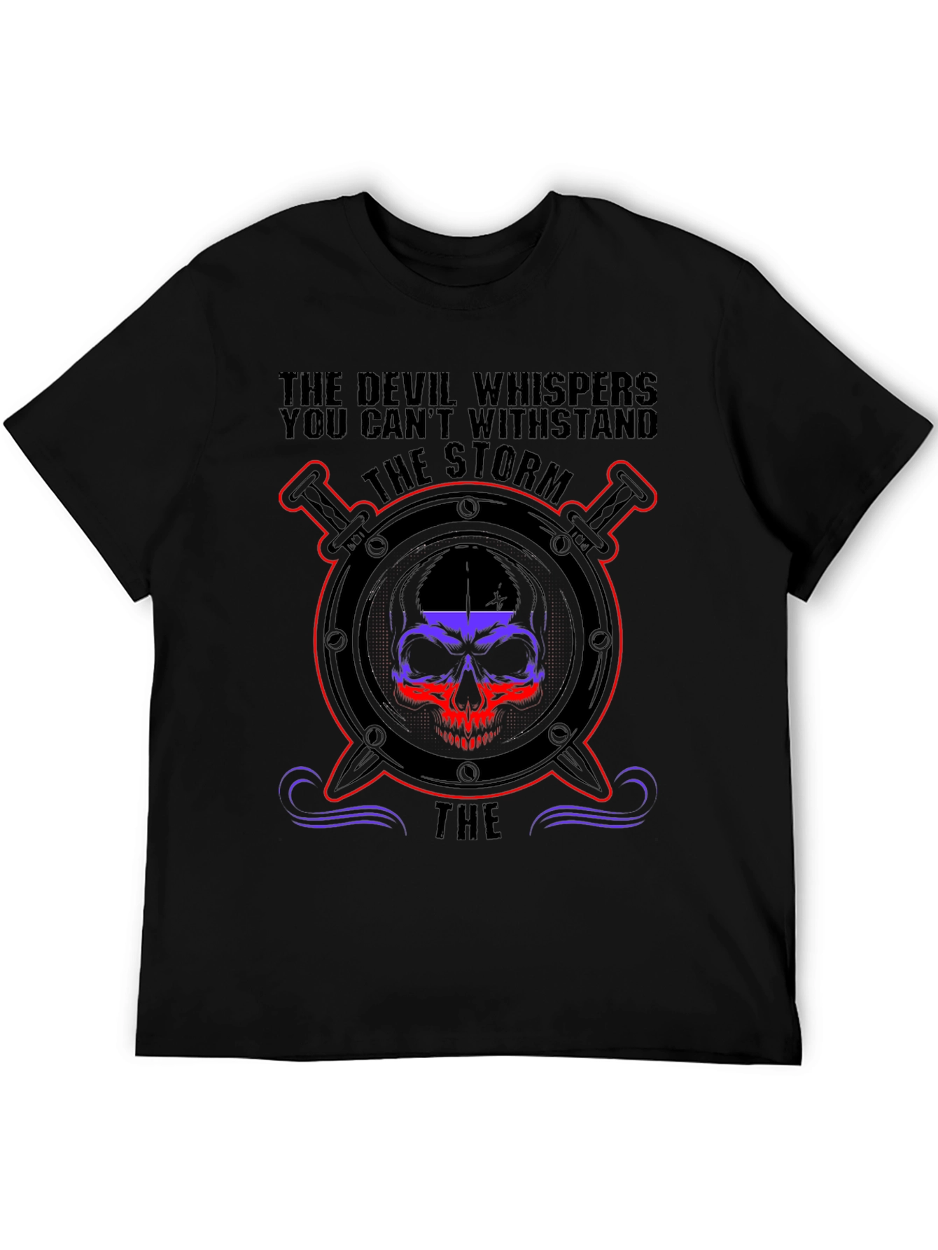 The Storm Skull Graphic T-Shirt