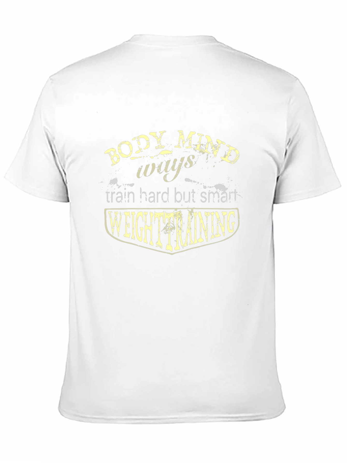 Body Mind Weight Training Graphic Tee