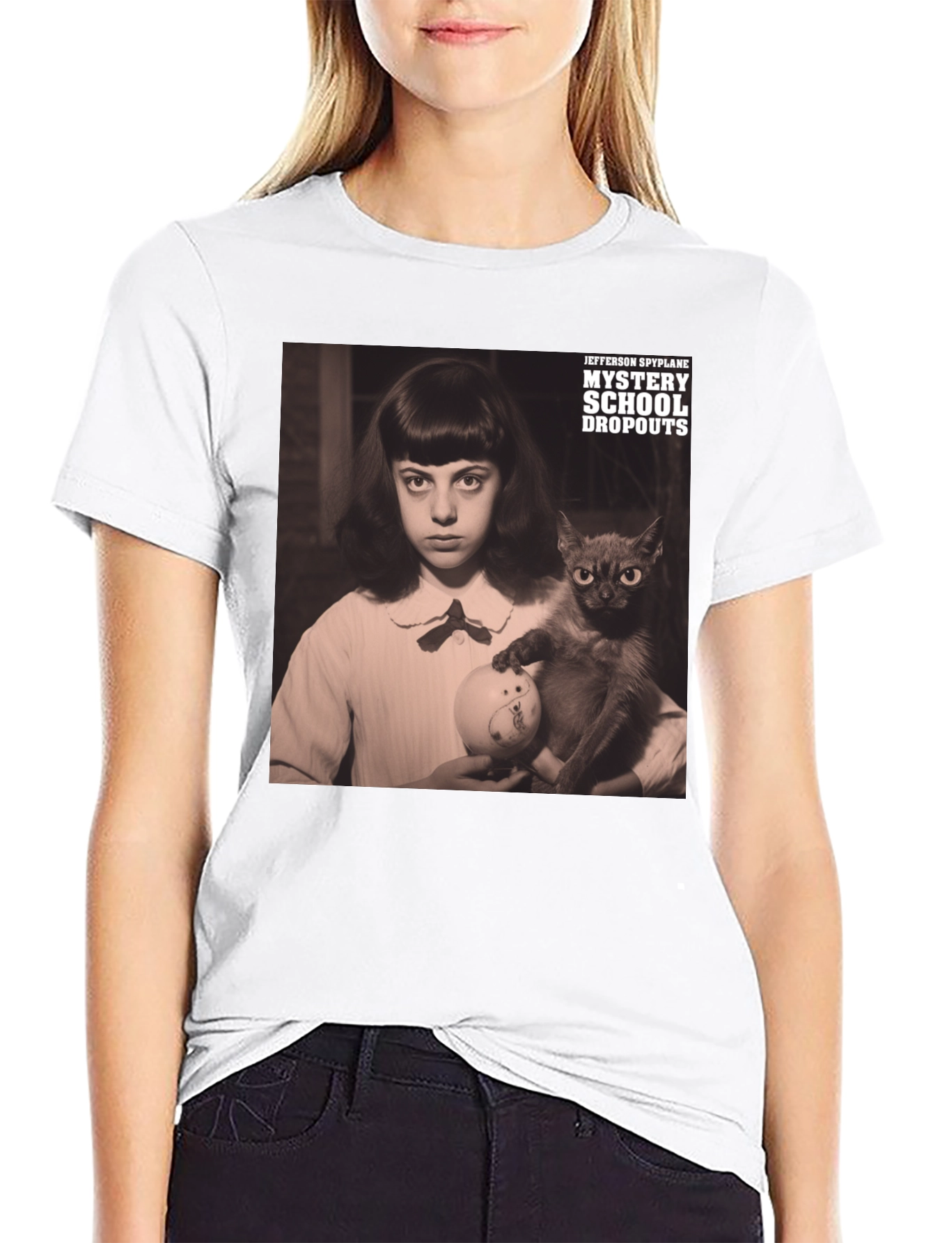 Mystery School Dropouts T-Shirt: Jefferson Airplane Tribute