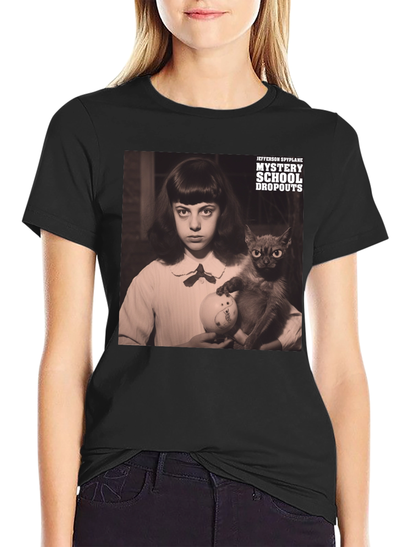Mystery School Dropouts T-Shirt: Jefferson Airplane Tribute
