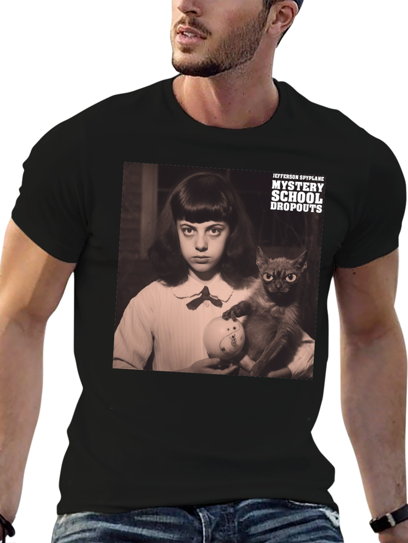 Mystery School Dropouts T-Shirt: Jefferson Airplane Tribute