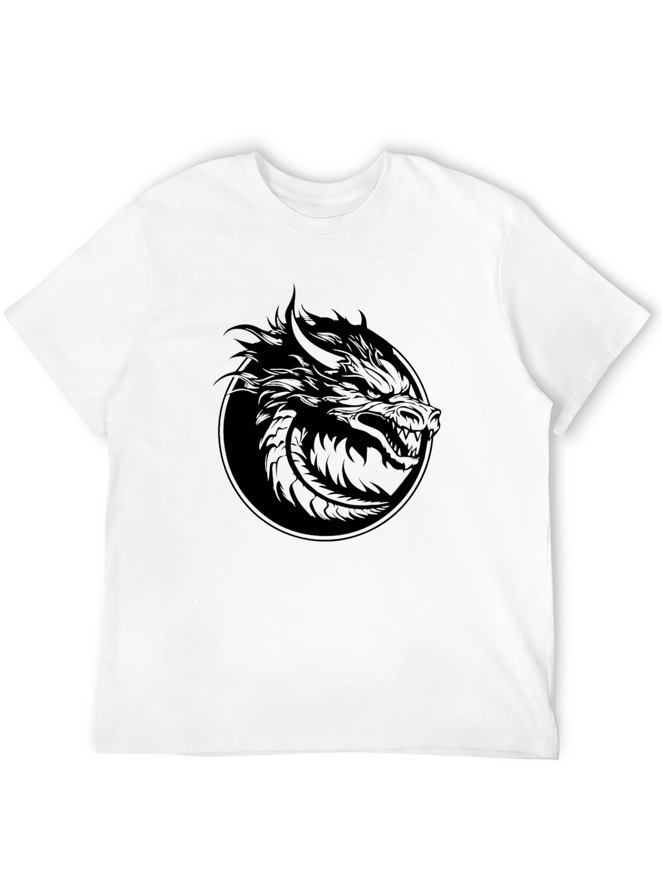 Black Dragon Graphic Tee - Mens