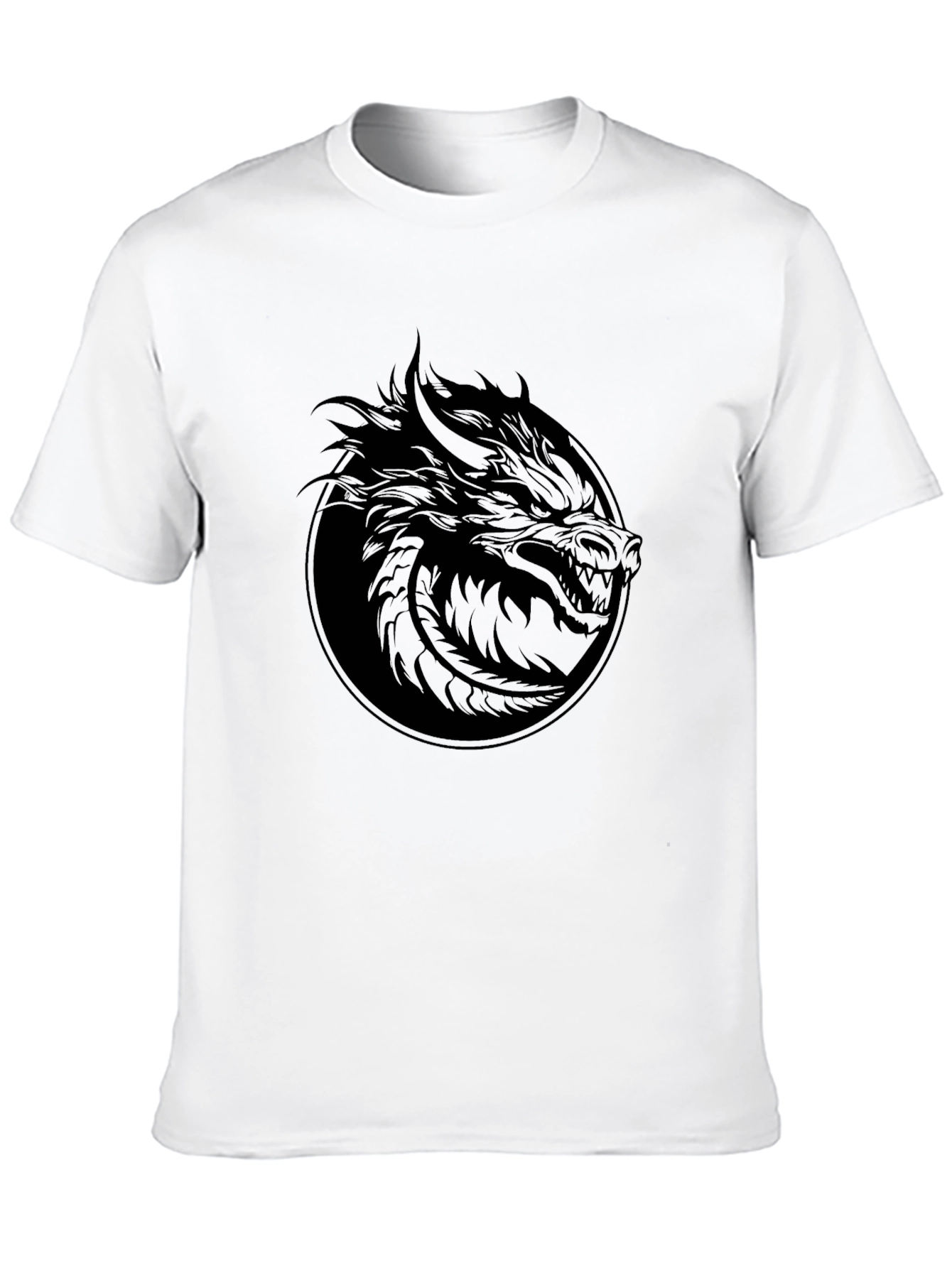 Black Dragon Graphic Tee - Mens