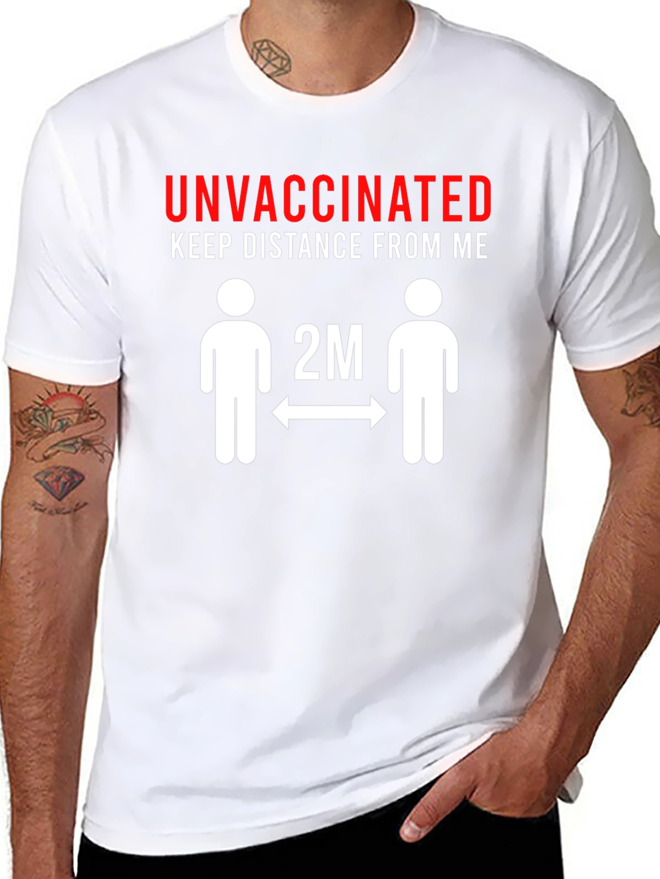 Unvaccinated Distance T-Shirt