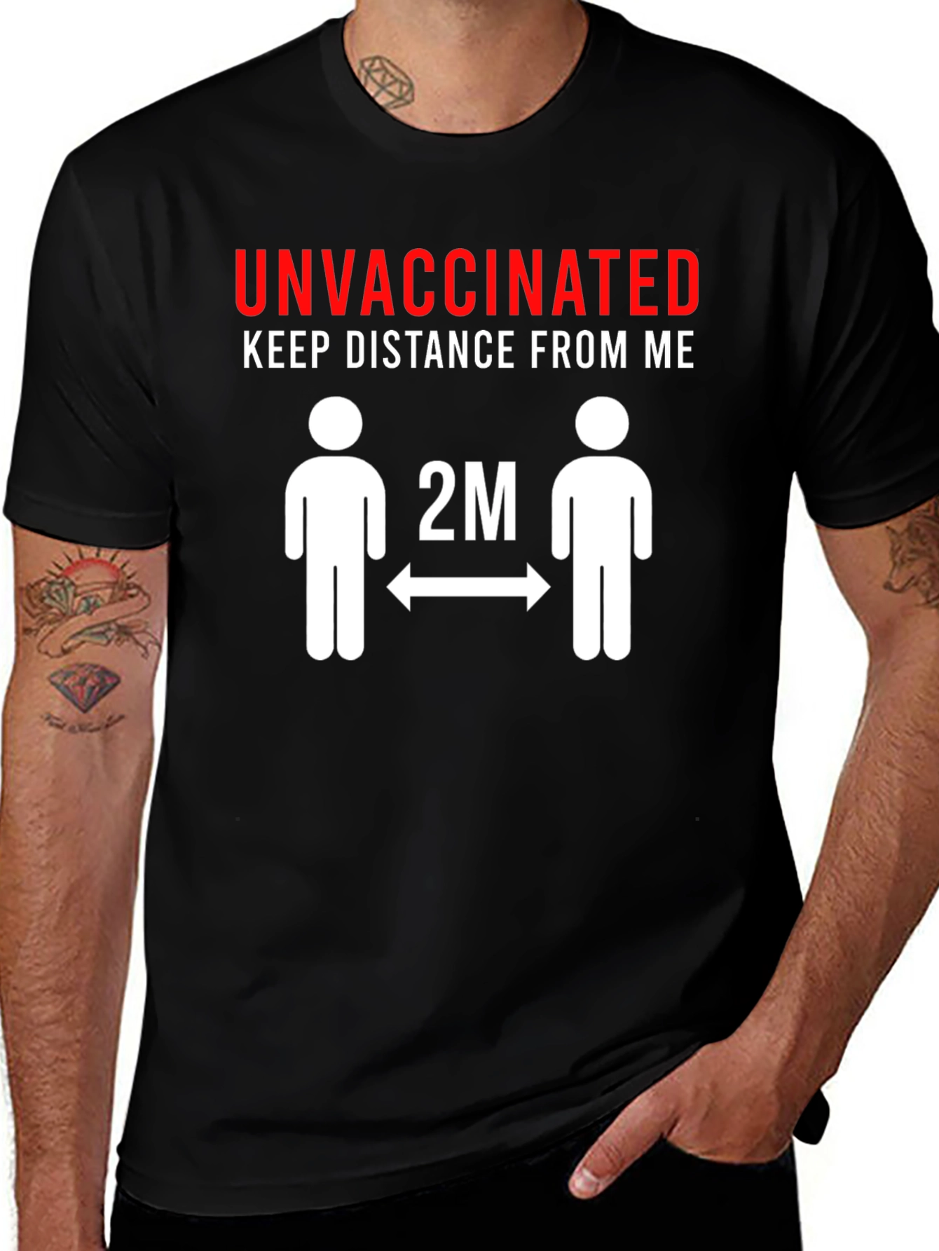 Unvaccinated Distance T-Shirt