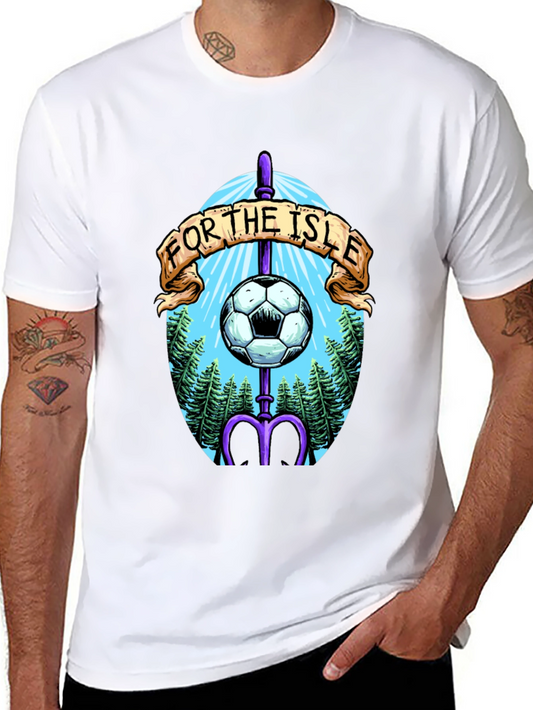 For The Isle Soccer T-Shirt - Black