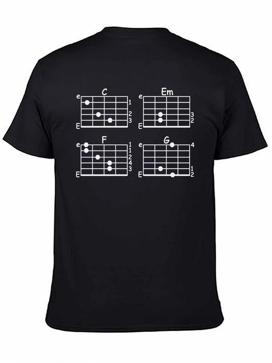 Ukulele Chord Diagram T-Shirt