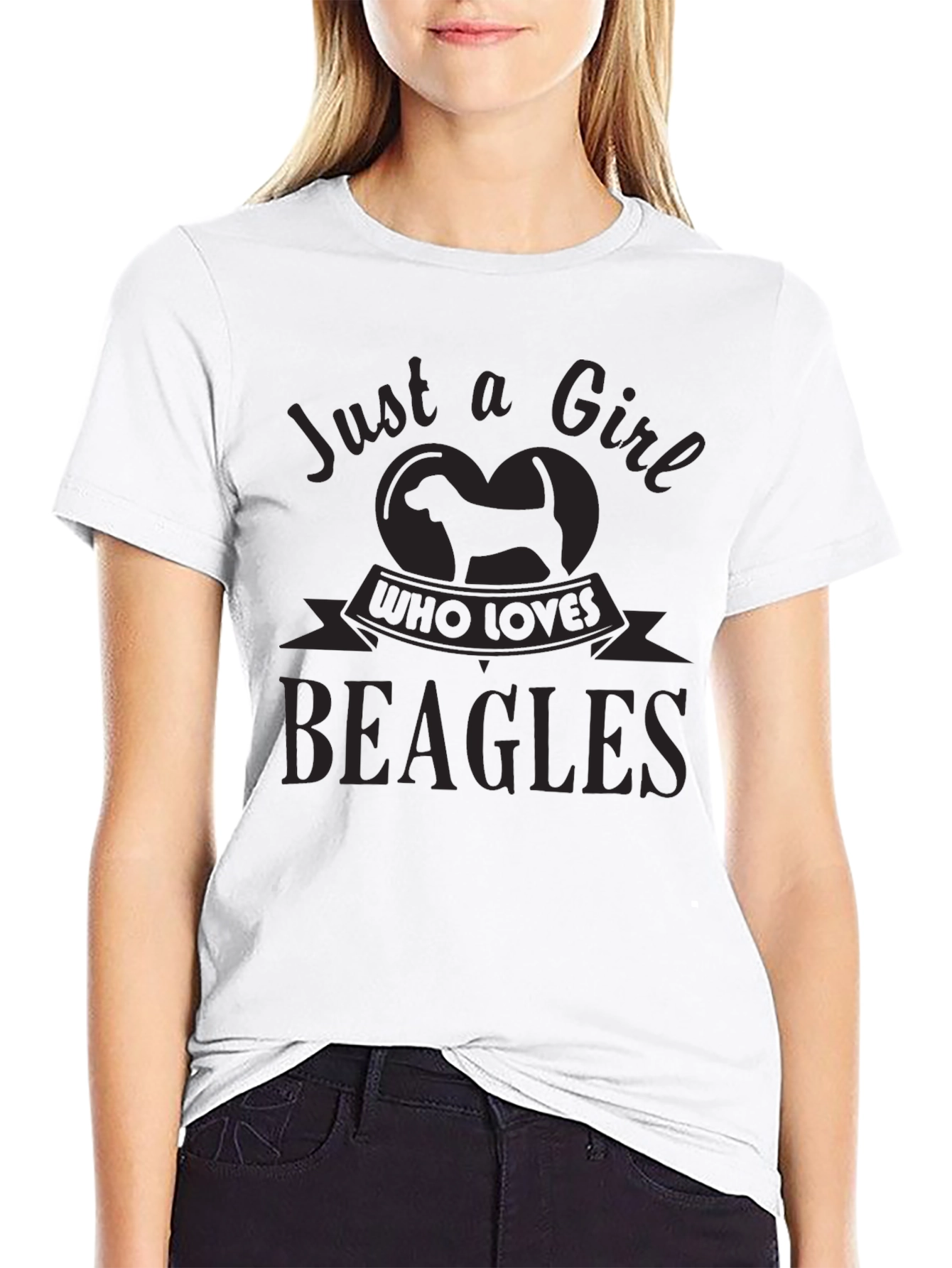 Just A Girl Who Loves Beagles T-Shirt