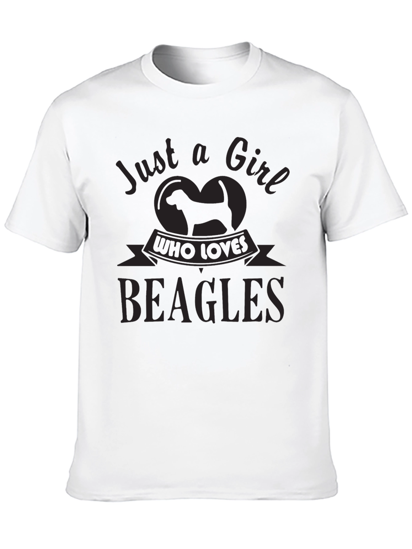 Just A Girl Who Loves Beagles T-Shirt