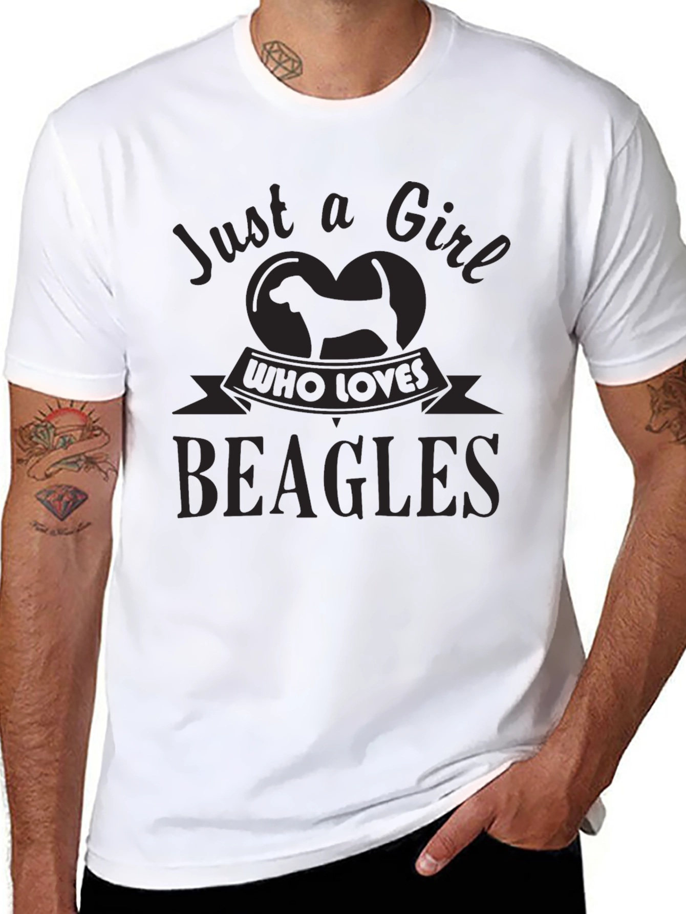 Just A Girl Who Loves Beagles T-Shirt