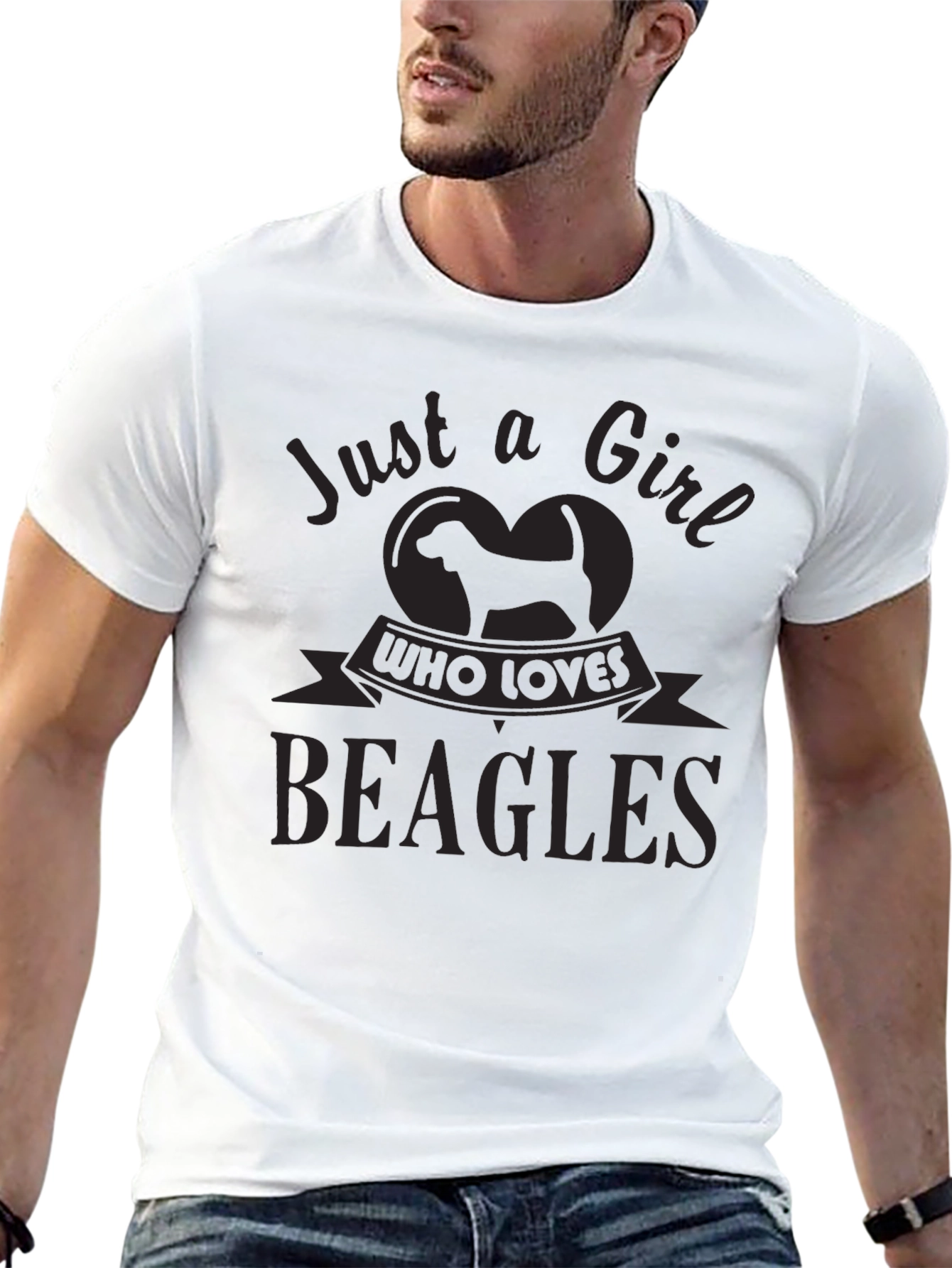 Just A Girl Who Loves Beagles T-Shirt
