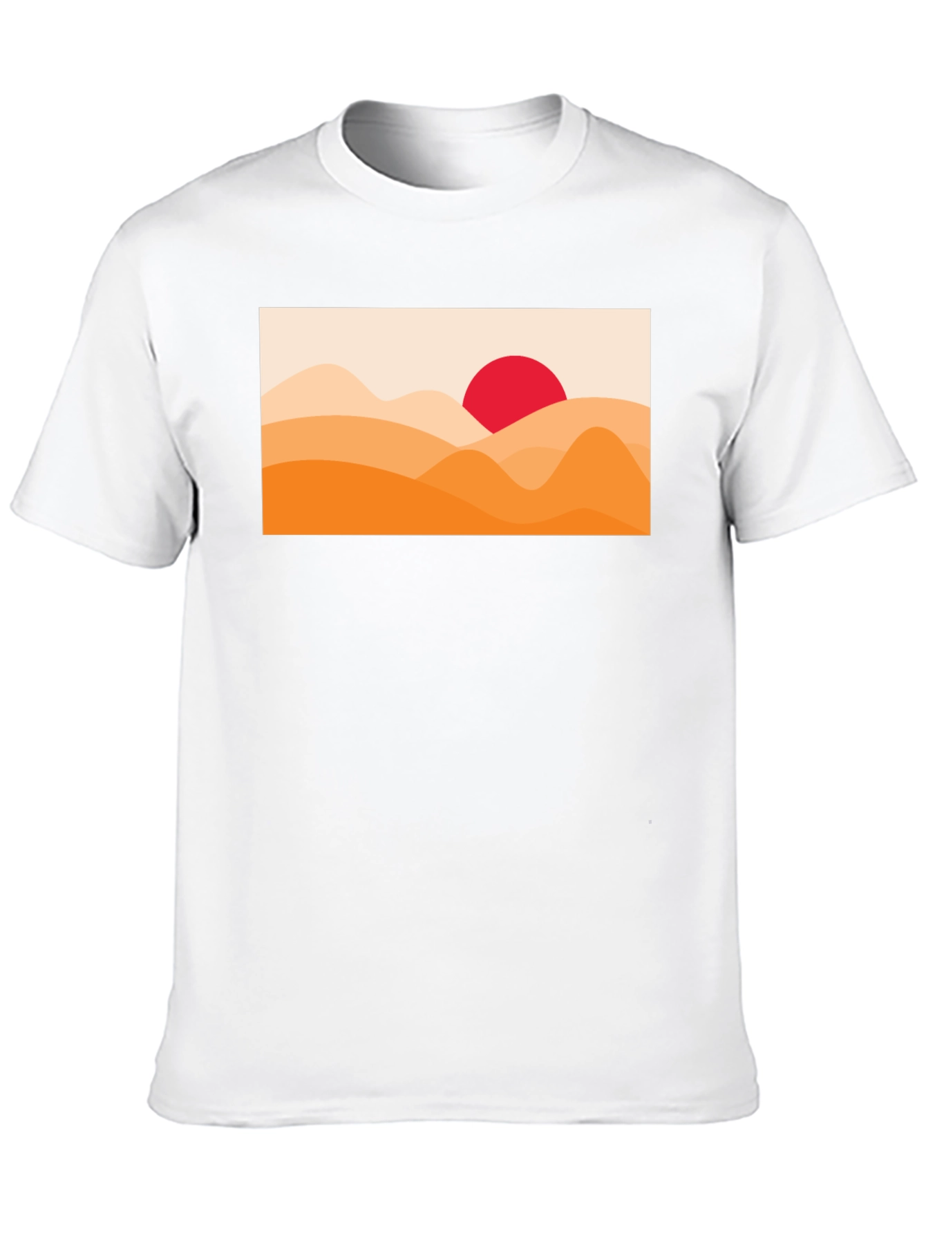 Sunset Desert Graphic T-Shirt - Stylish Casual Wear