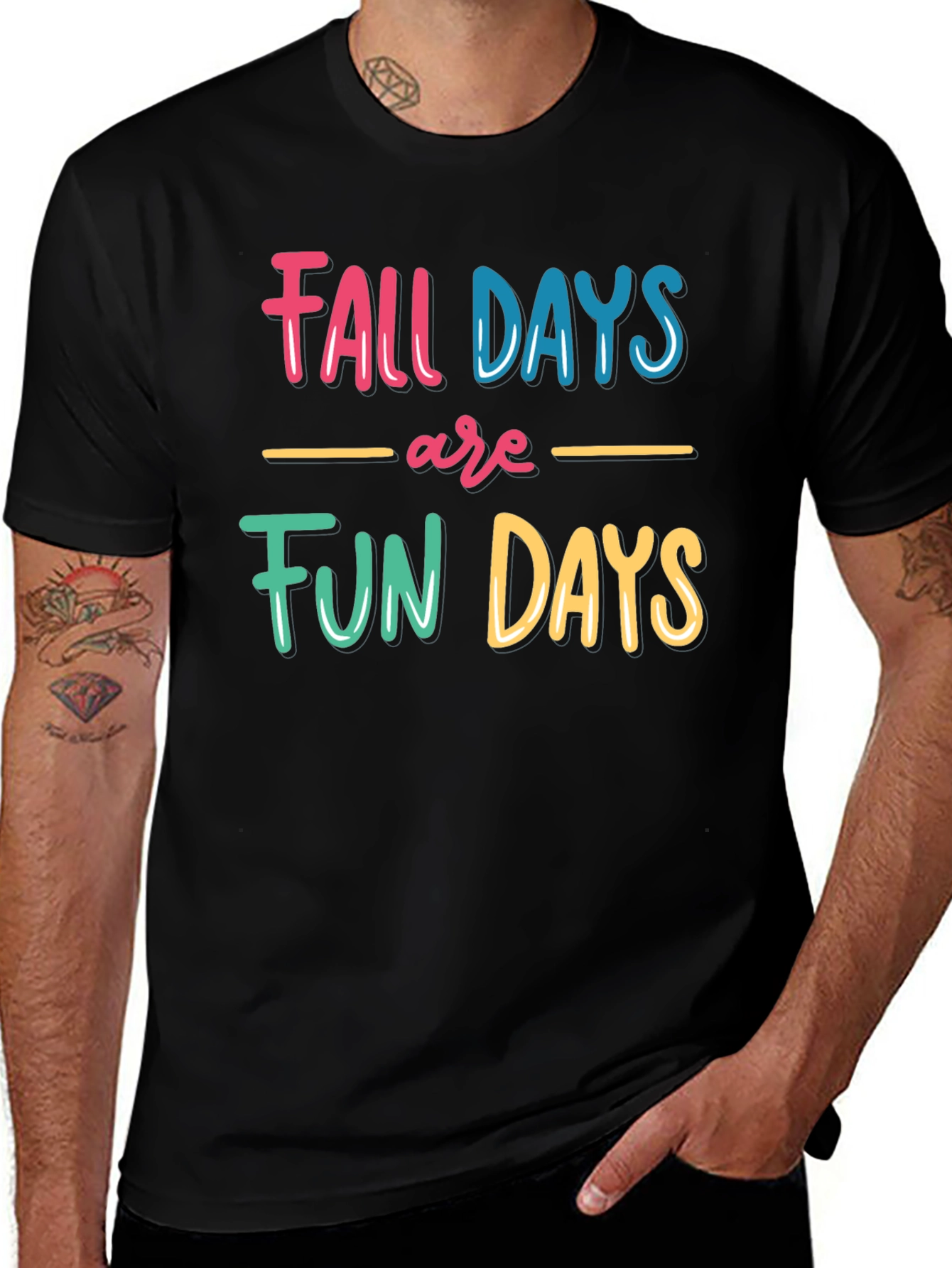 Fall Days Fun Days Graphic Tee