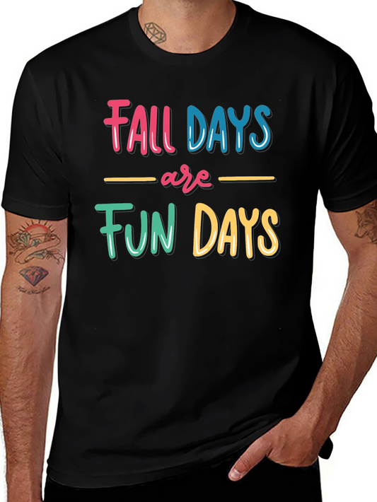 Fall Days Fun Days Graphic Tee