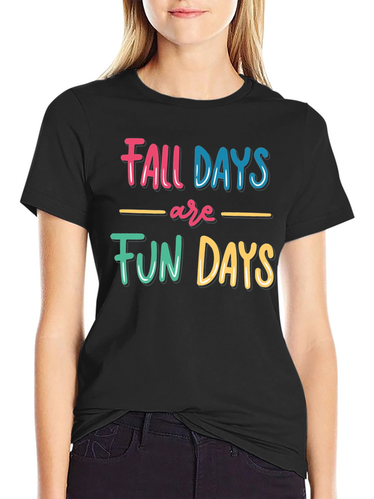Fall Days Fun Days Graphic Tee