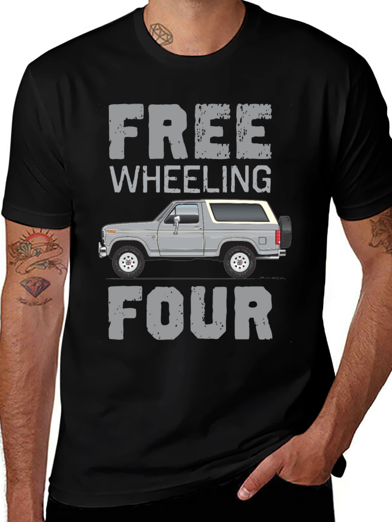 Free Wheeling Four T-Shirt