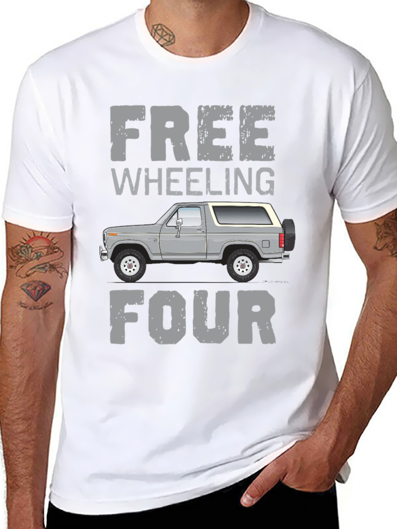 Free Wheeling Four T-Shirt