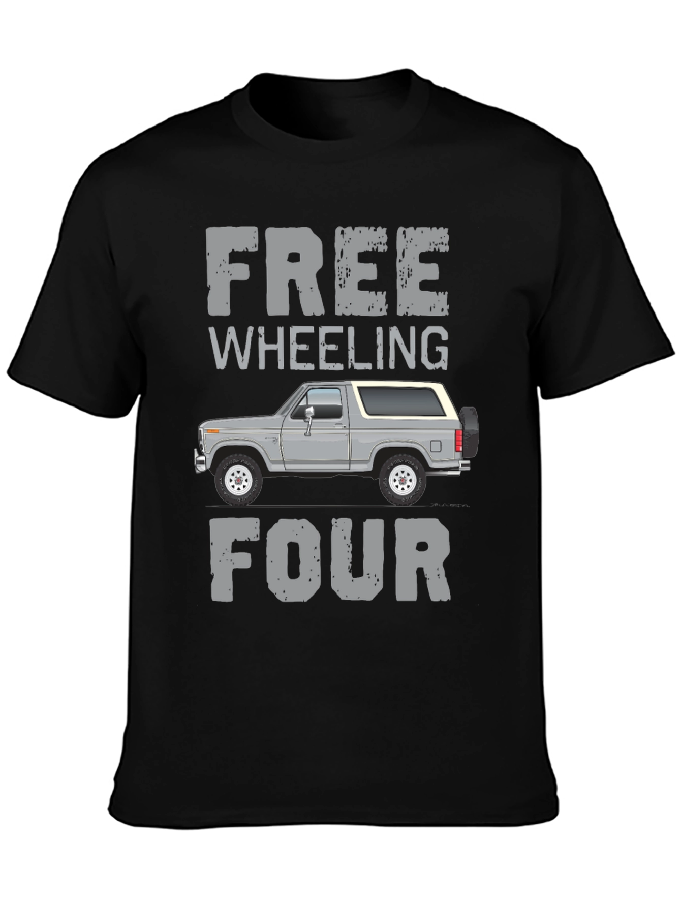 Free Wheeling Four T-Shirt