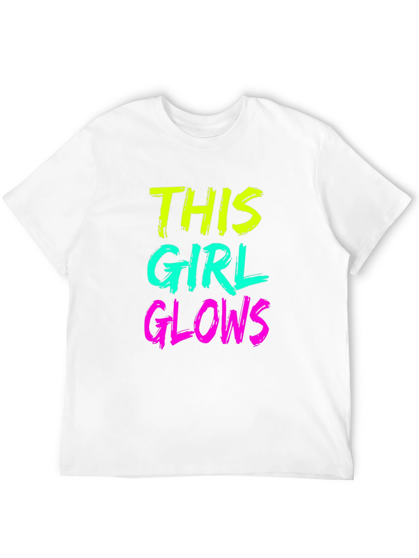 This Girl Glows Black T-Shirt