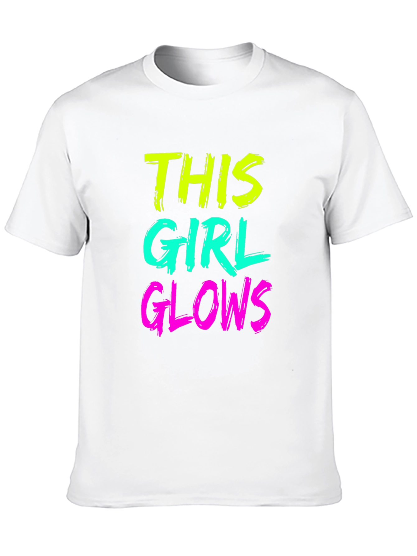 This Girl Glows Black T-Shirt