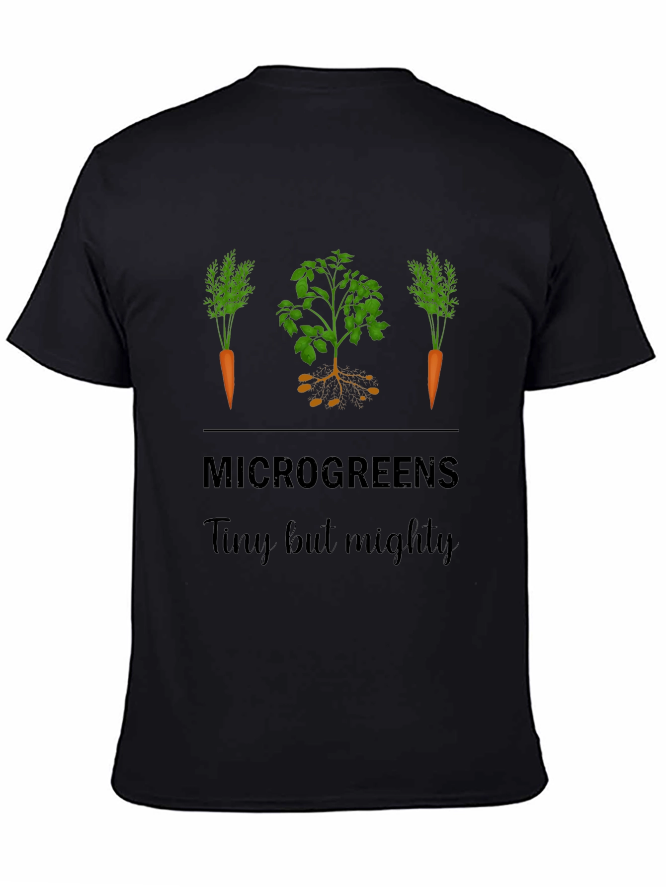 Microgreens T-Shirt - Tiny But Mighty Garden Tee