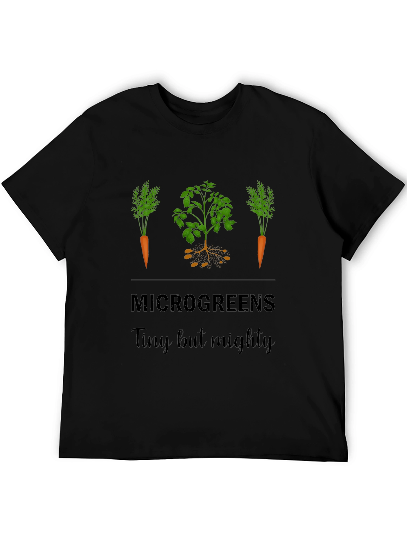 Microgreens T-Shirt - Tiny But Mighty Garden Tee