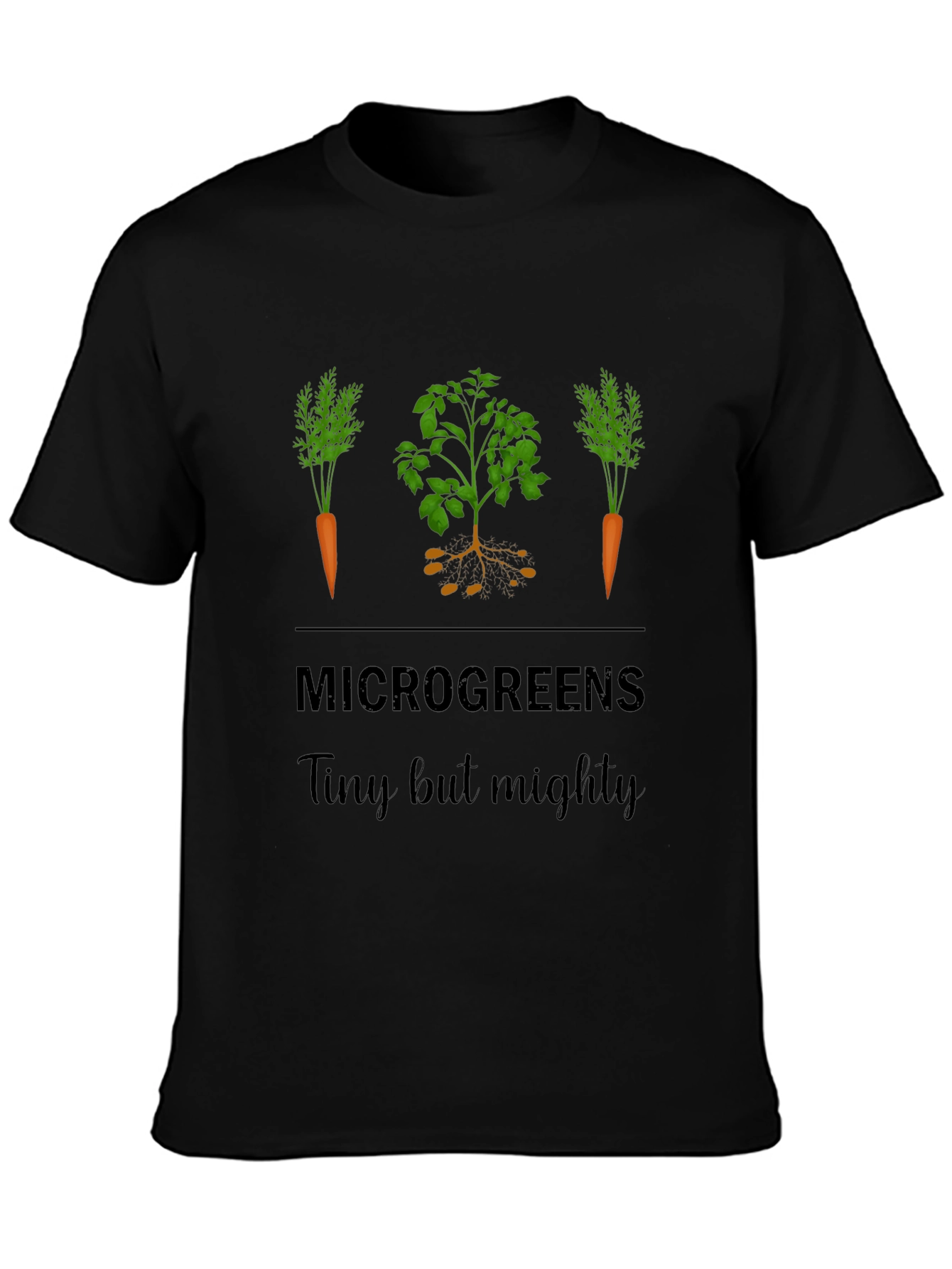 Microgreens T-Shirt - Tiny But Mighty Garden Tee