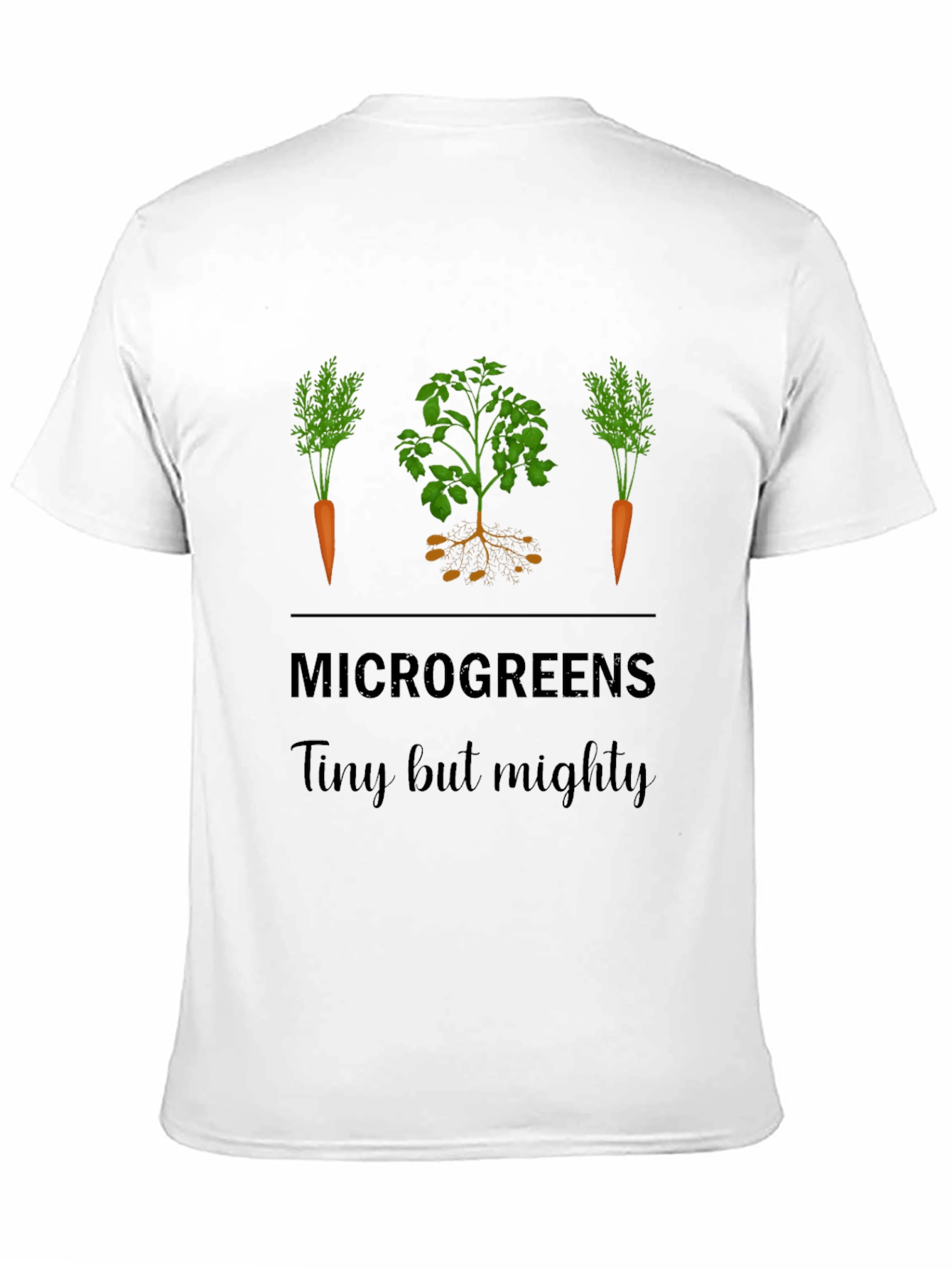 Microgreens T-Shirt - Tiny But Mighty Garden Tee