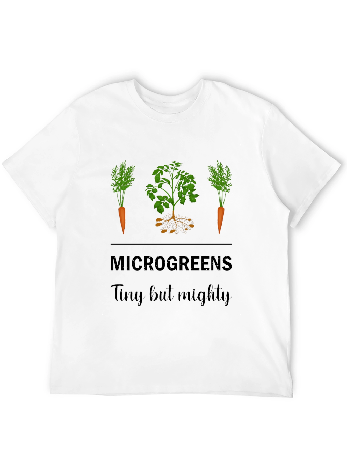 Microgreens T-Shirt - Tiny But Mighty Garden Tee
