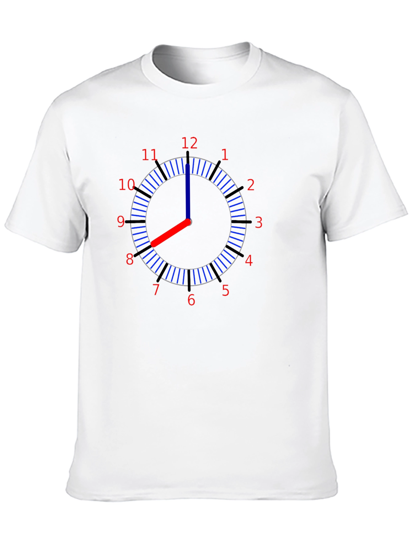 Clock Graphic Tee - Time Telling Fashion