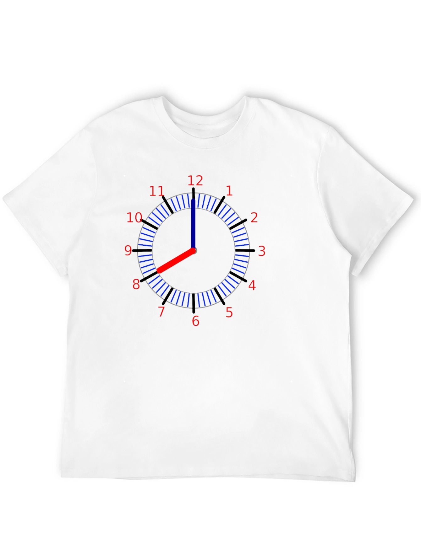 Clock Graphic Tee - Time Telling Fashion