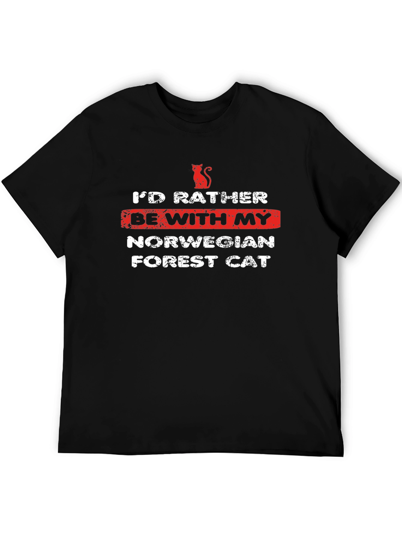 Norwegian Forest Cat Lover T-Shirt