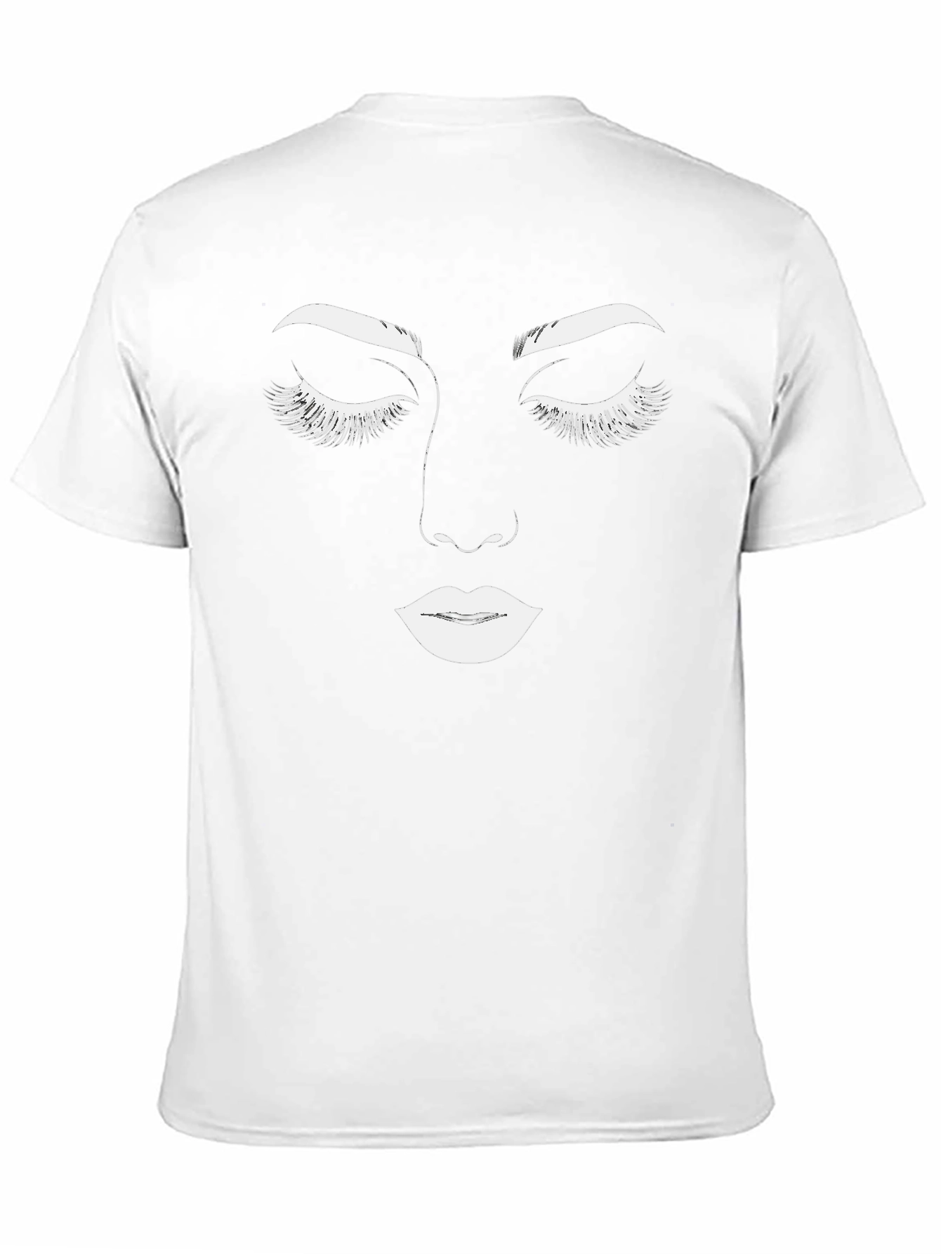 Minimalist Face Graphic Tee