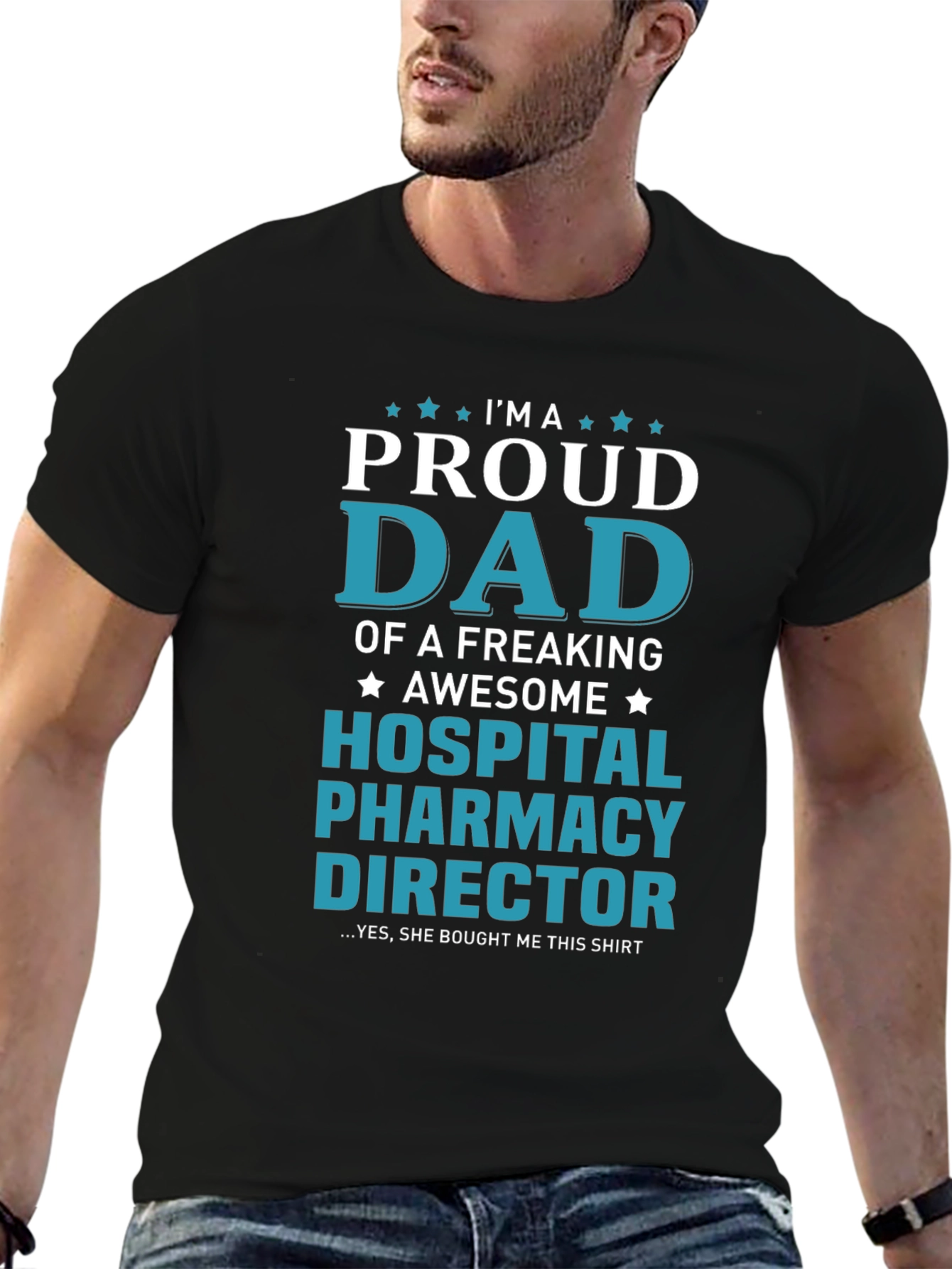 Proud Dad Hospital Pharmacy Director T-Shirt