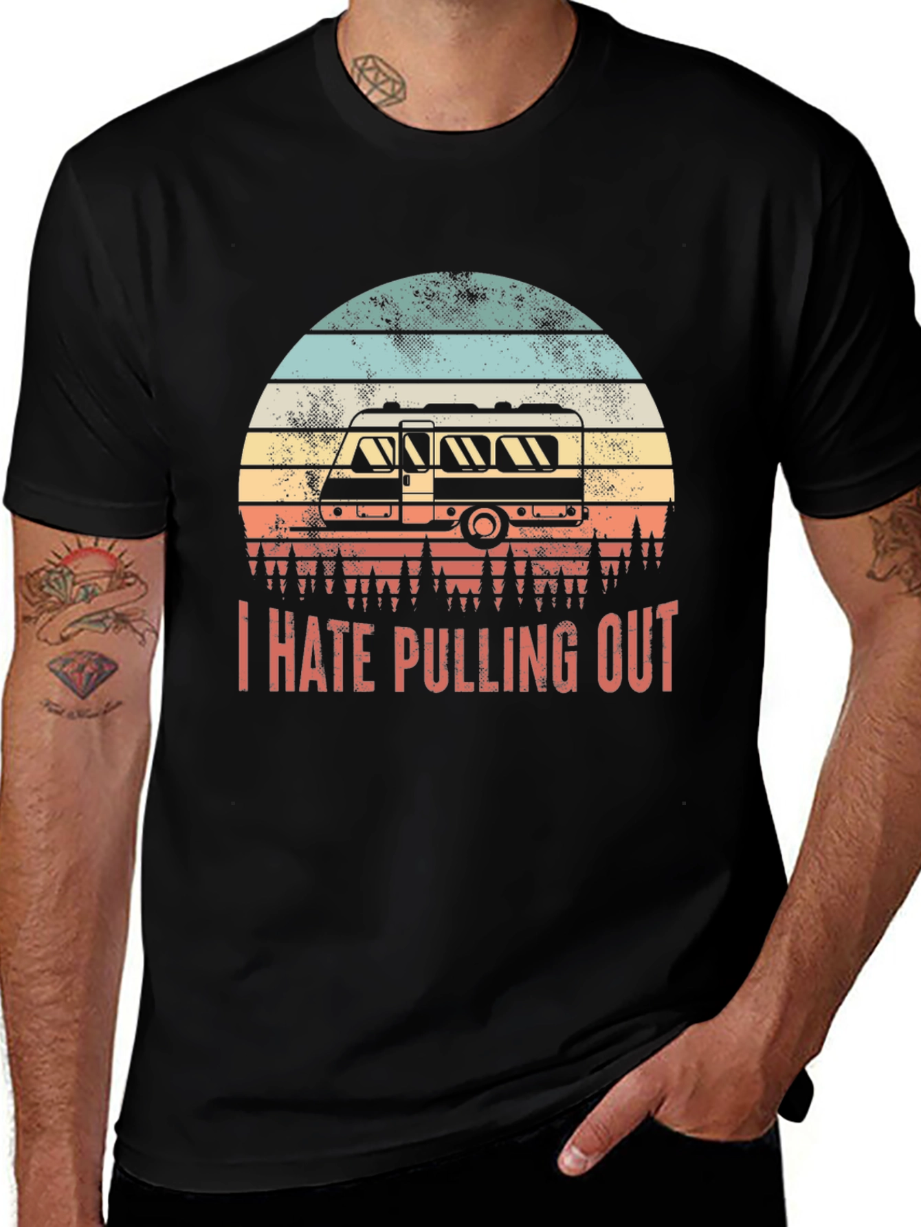I Hate Pulling Out Camping T-Shirt