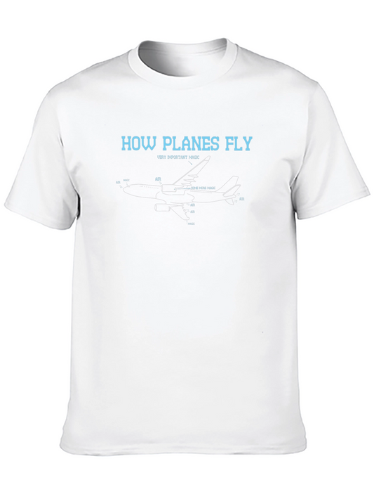 How Planes Fly T-Shirt - Aviation Magic
