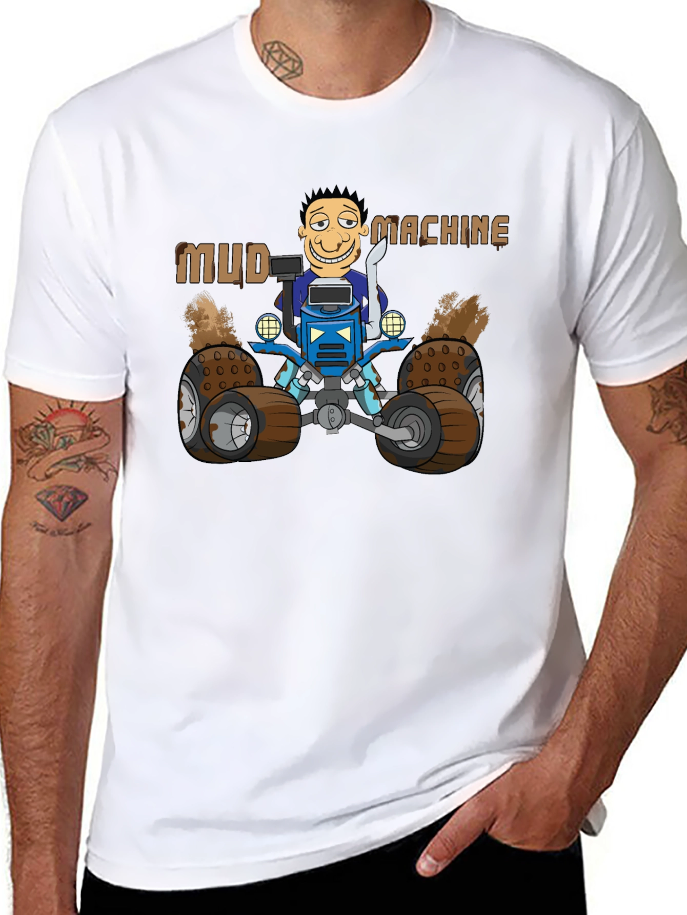 Mud Machine Graphic T-Shirt