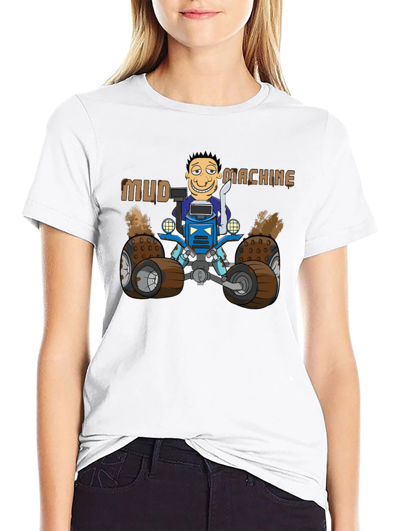 Mud Machine Graphic T-Shirt