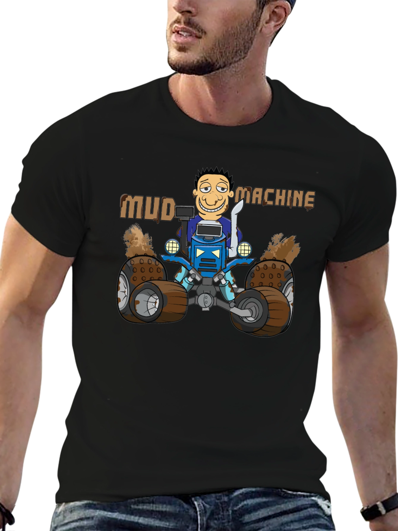 Mud Machine Graphic T-Shirt