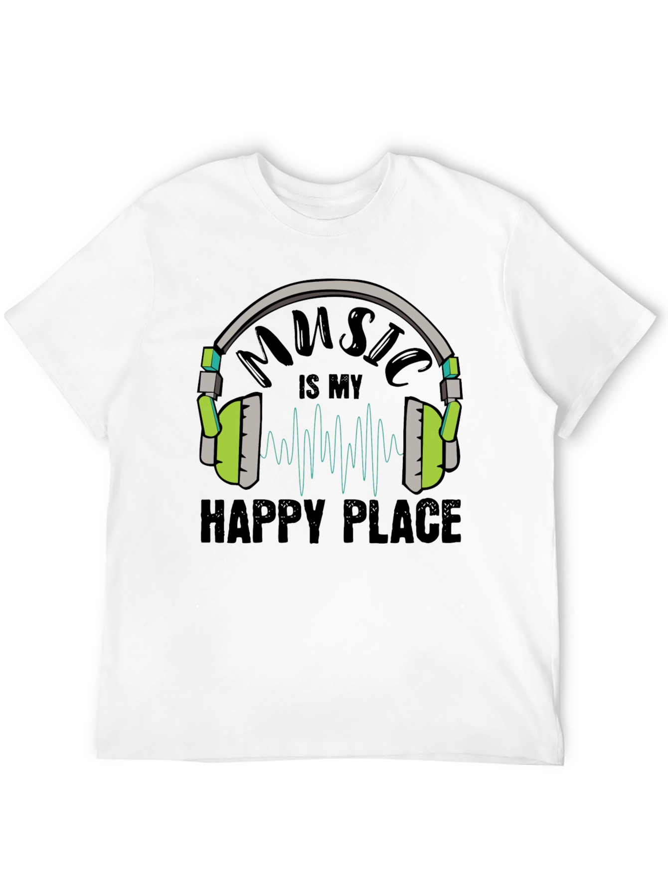 Music is My Happy Place T-Shirt