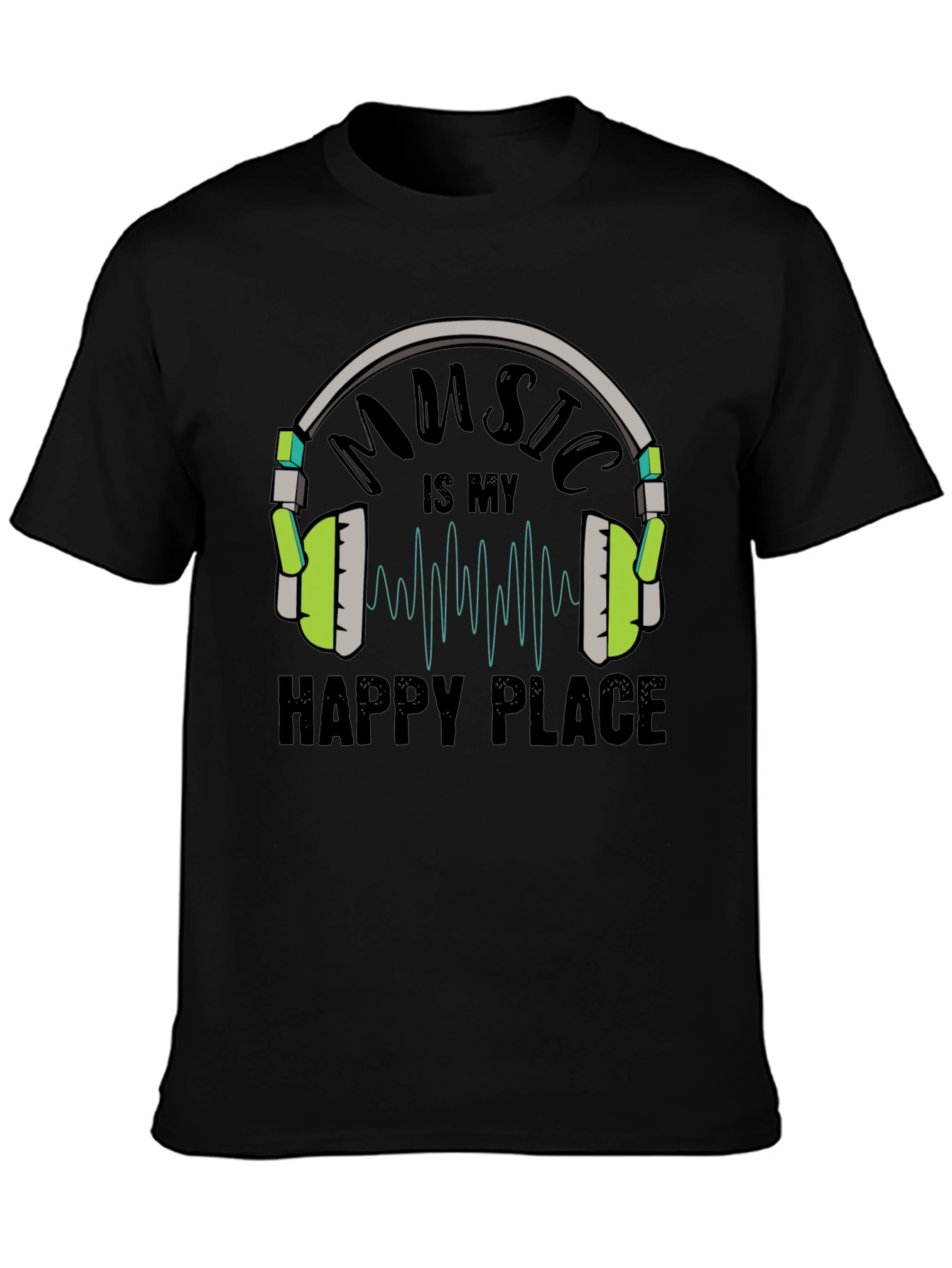 Music is My Happy Place T-Shirt