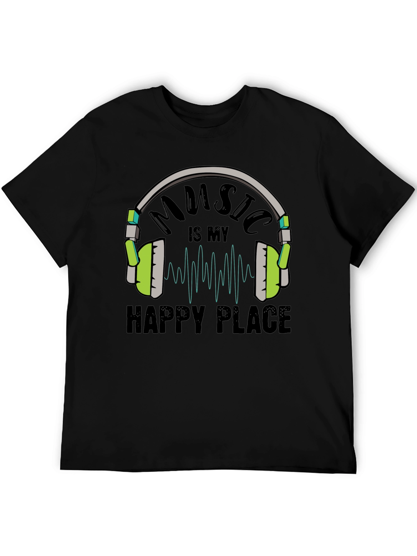 Music is My Happy Place T-Shirt