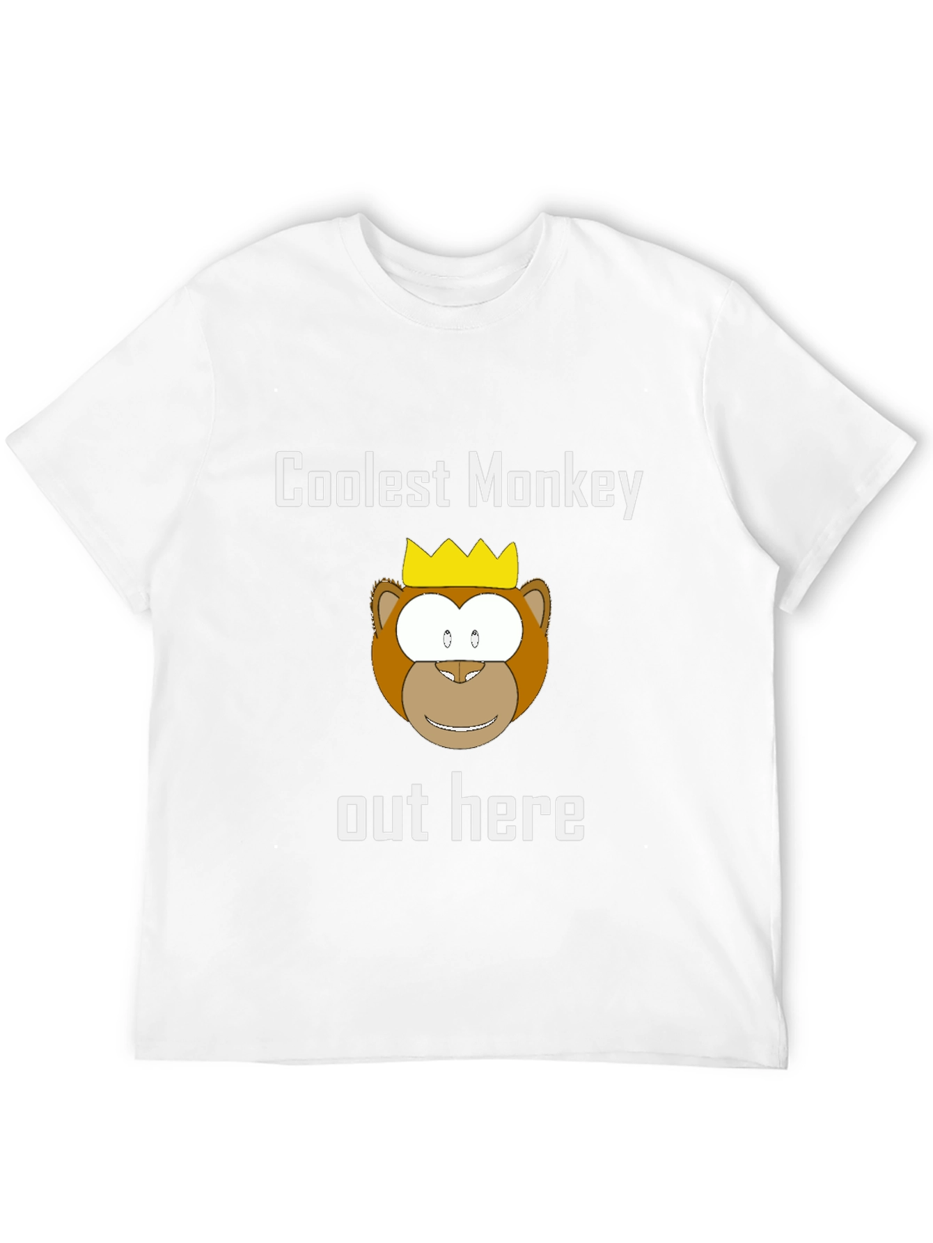 Coolest Monkey Tee - King of the Jungle Style