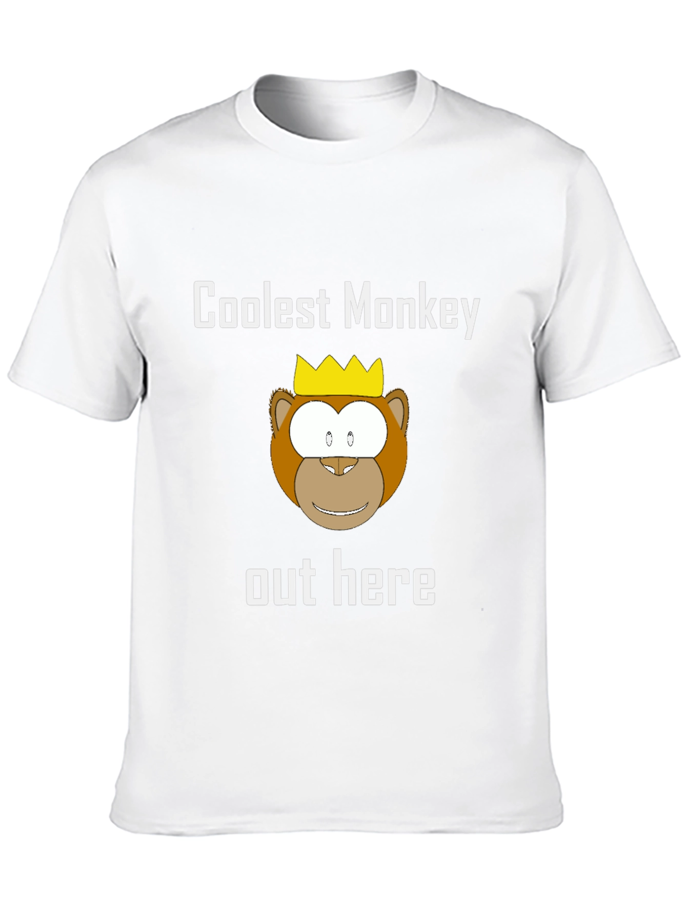 Coolest Monkey Tee - King of the Jungle Style