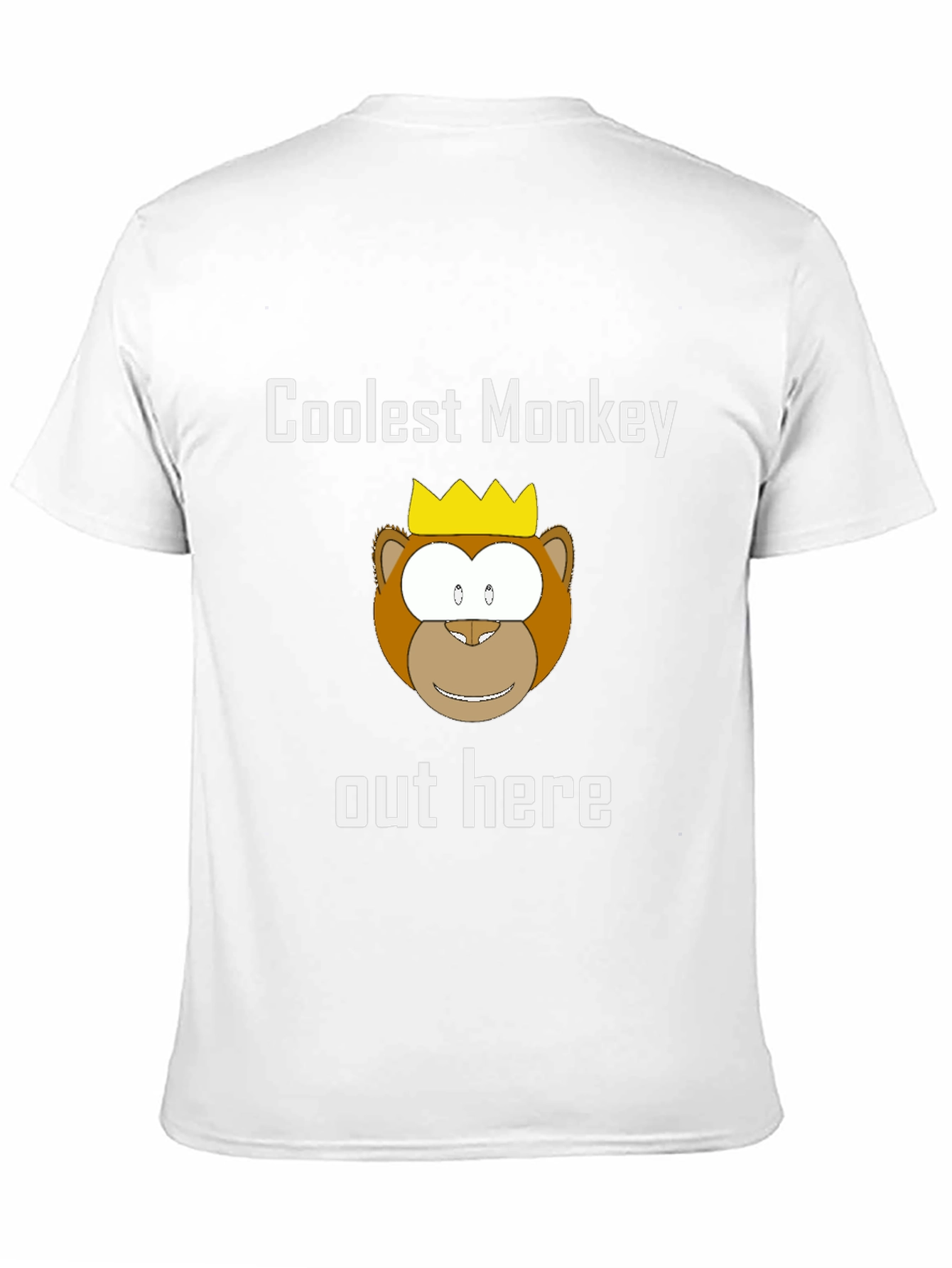 Coolest Monkey Tee - King of the Jungle Style